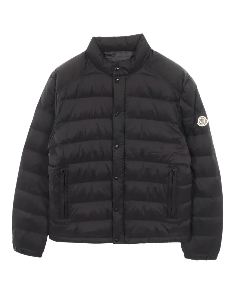 Moncler 2010s gesteppte Selves Bomberjacke - Schwarz Schwarz