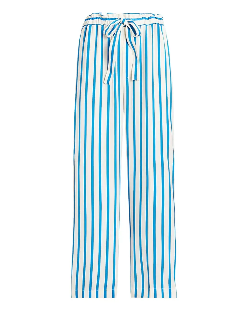Ralph Lauren Gestreifte Hose mit Schnürung - Blau Blau