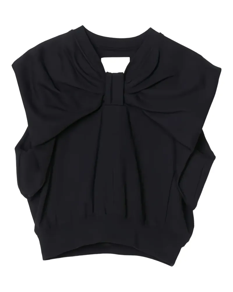 3.1 phillip lim Tanktop mit Schleifennverzierung - Schwarz Schwarz