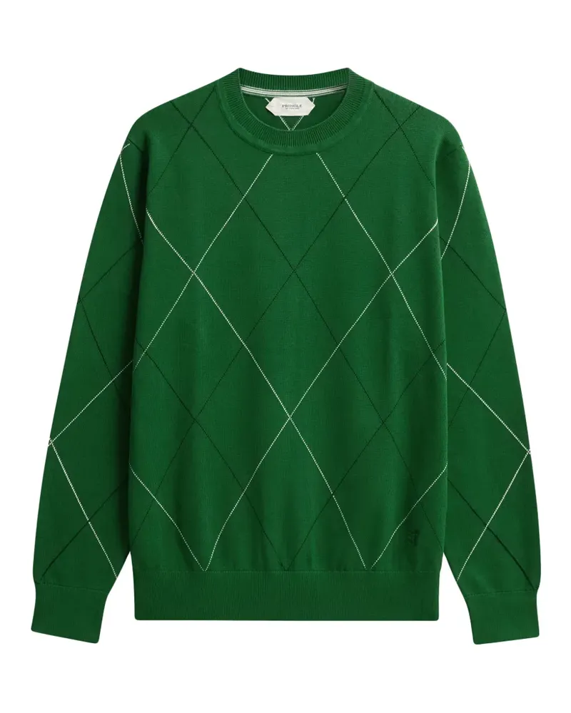 Pringle of Scotland Pullover mit Argyle-Muster - Grün Grün