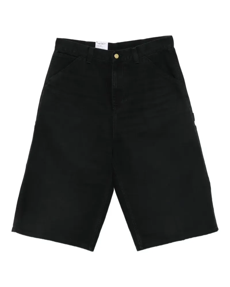 Carhartt WIP Single Knee canvas shorts - Schwarz Schwarz