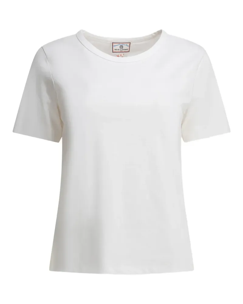 Inès de la Fressange Kurzärmeliges T-Shirt - Weiß Weiß