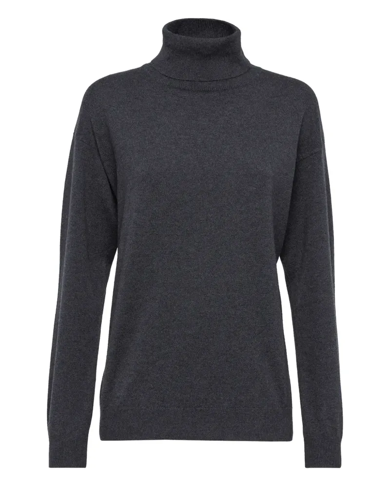 Brunello Cucinelli Kaschmirpullover mit Rollkragen - Grau Grau