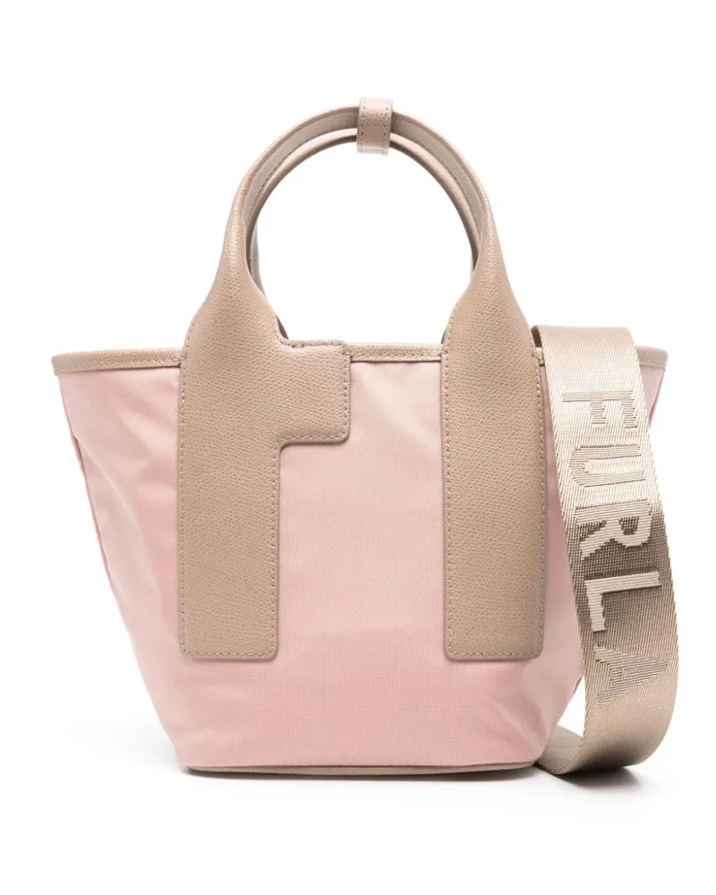Furla Canvas-Shopper - Rosa Rosa