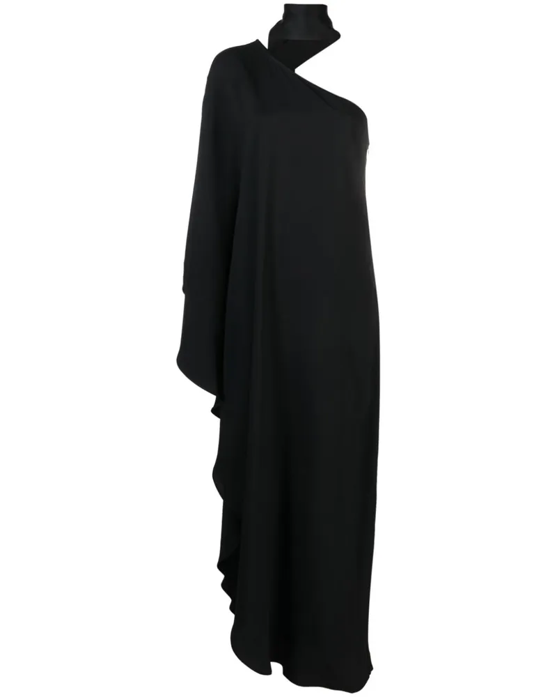 Taller Marmo Asymmetrisches Bolkan Maxikleid Schwarz