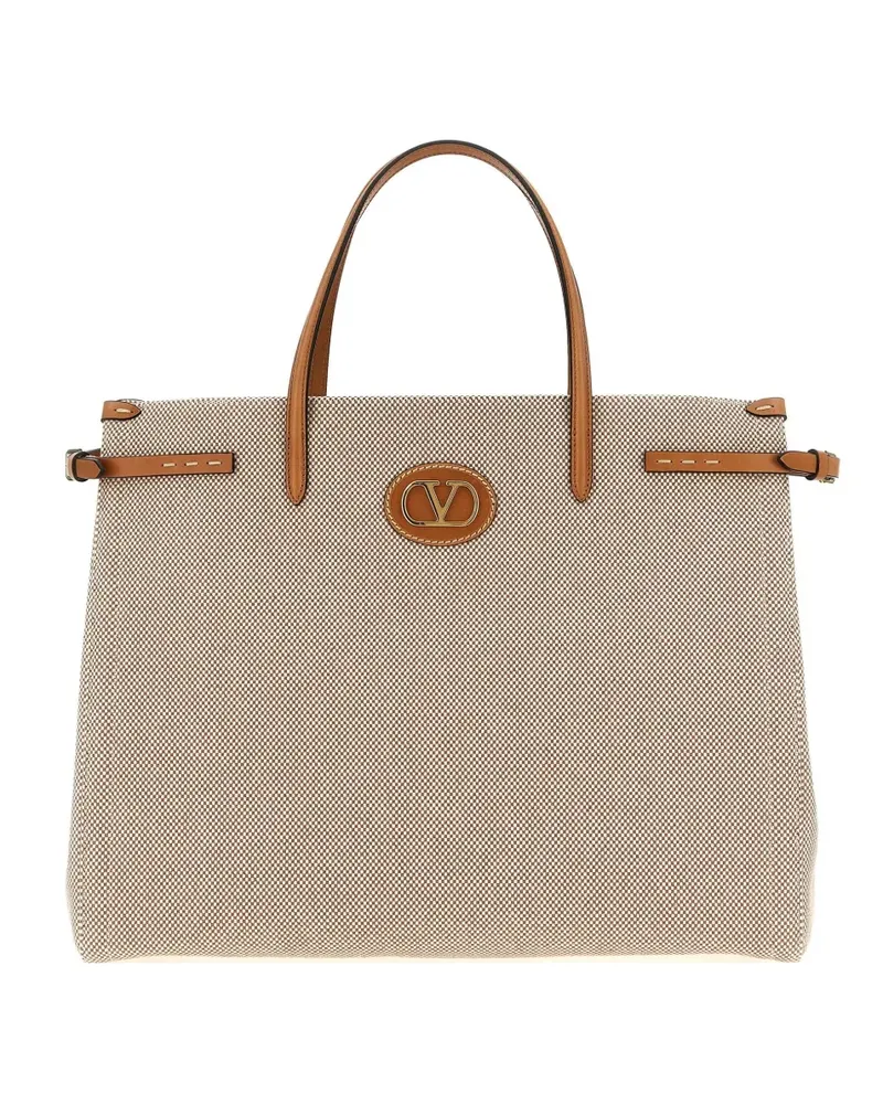 Valentino Garavani Antibes Tote Bag - Nude Nude