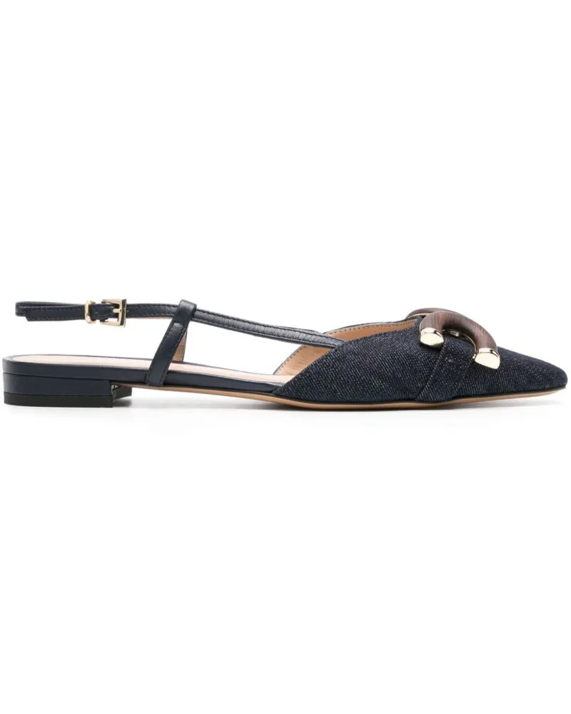 FESTA Milano Cally Jeans-Ballerinas - Blau Blau