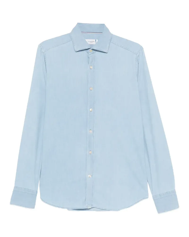 Tintoria Mattei pocket shirt - Blau Blau