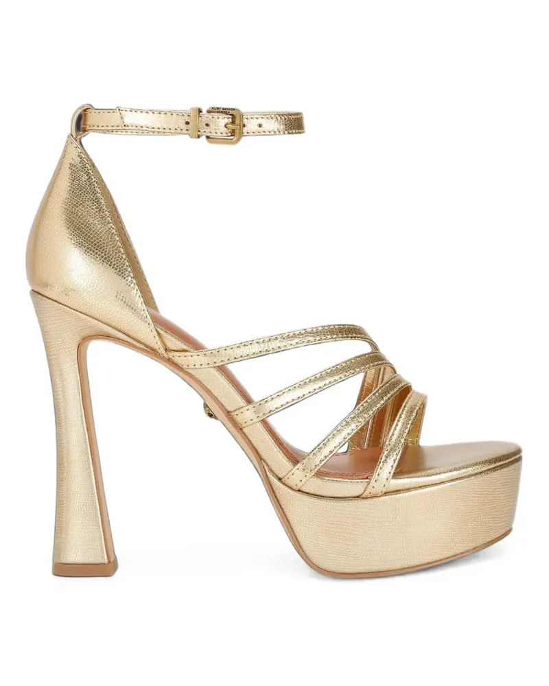 Kurt Geiger Annabel Plateau-Sandalen - Gold Gold