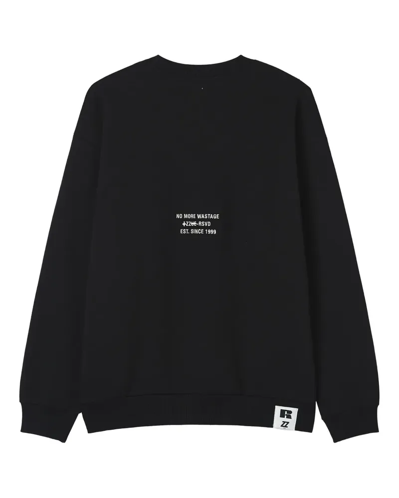 Izzue teddy bear-patch sweatshirt - Schwarz Schwarz