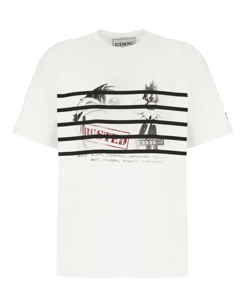 Iceberg cotton T-shirt - Weiß Weiß