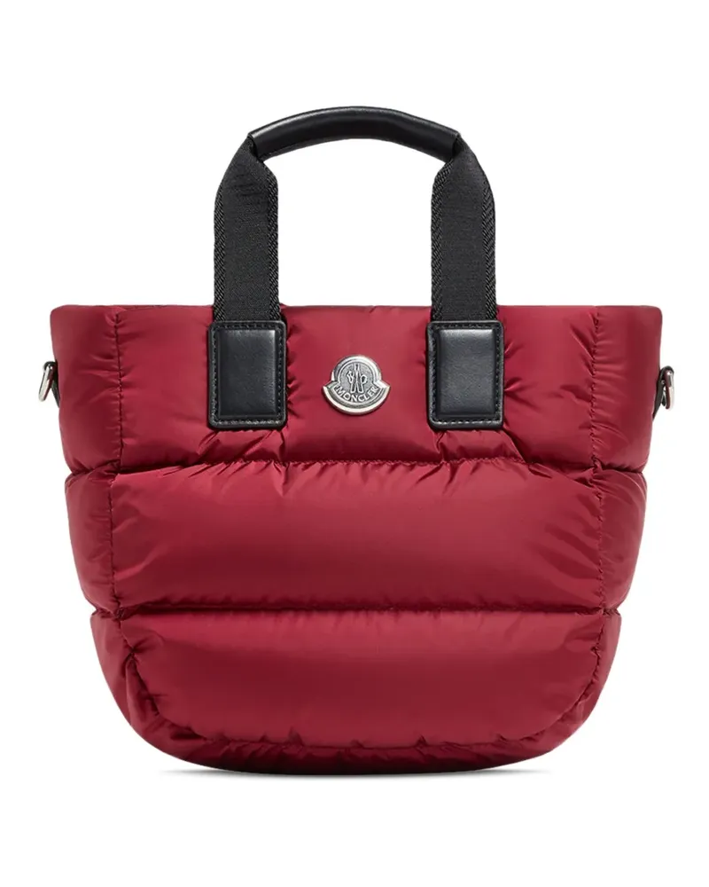 Moncler Wattierte Caradoc Schultertasche - Rot Rot