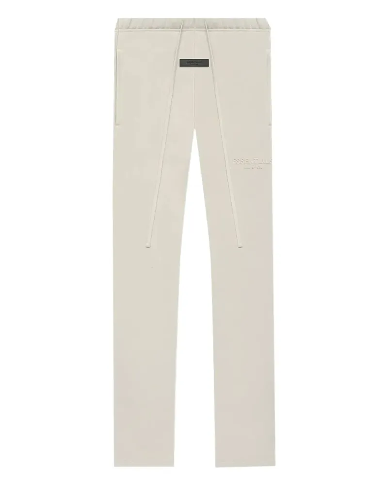 Fear of God drawstring logo-label track pants - Nude Nude