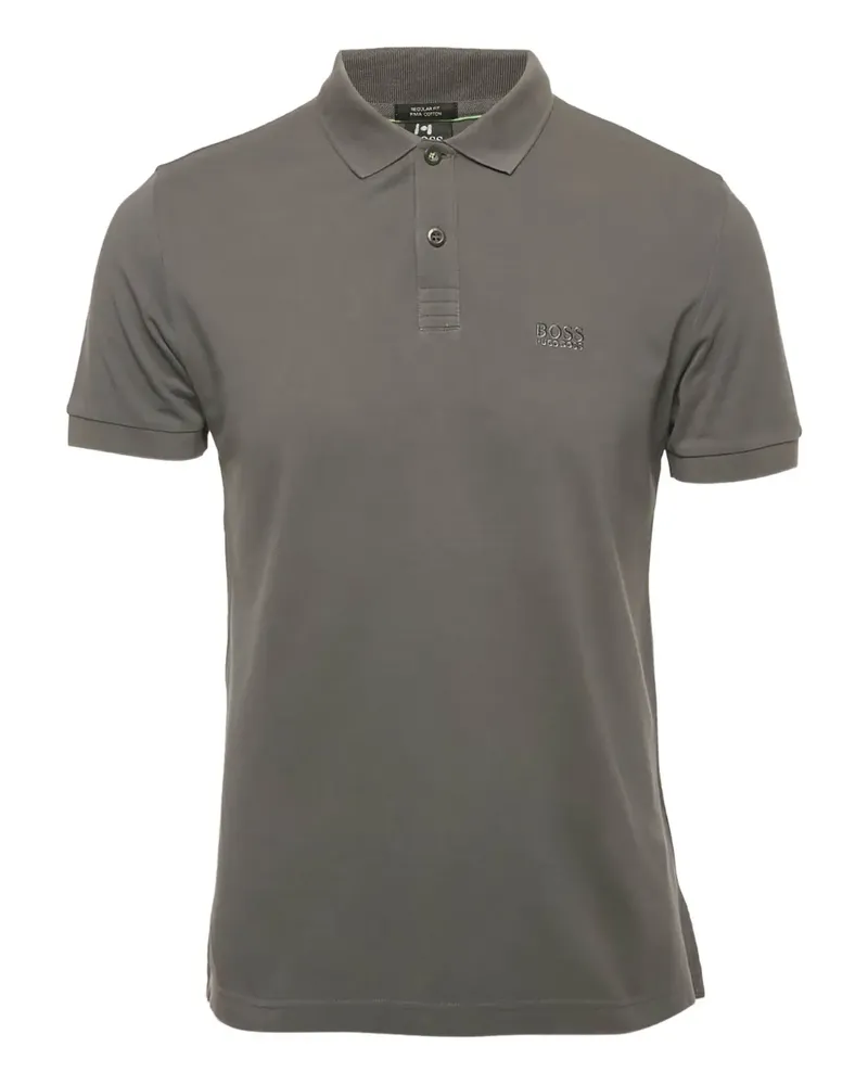 HUGO BOSS Poloshirt aus Pima-Baumwolle - Grau Grau