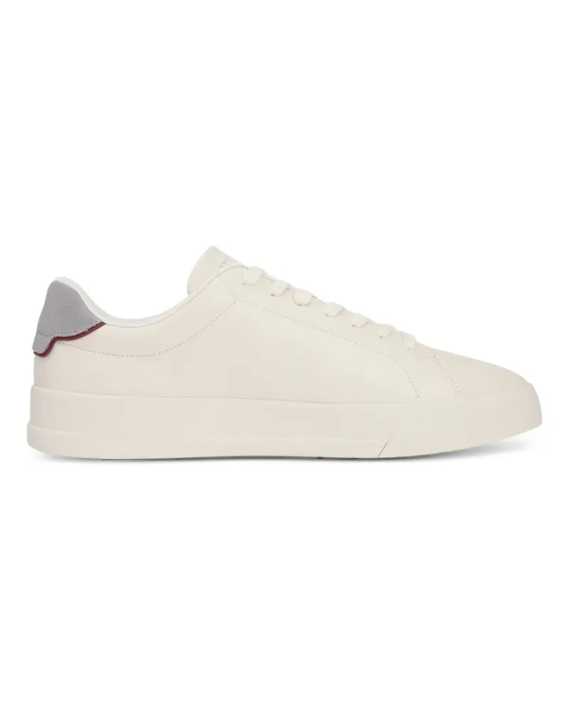 Tommy Hilfiger logo-print lace-up sneakers - Nude Nude