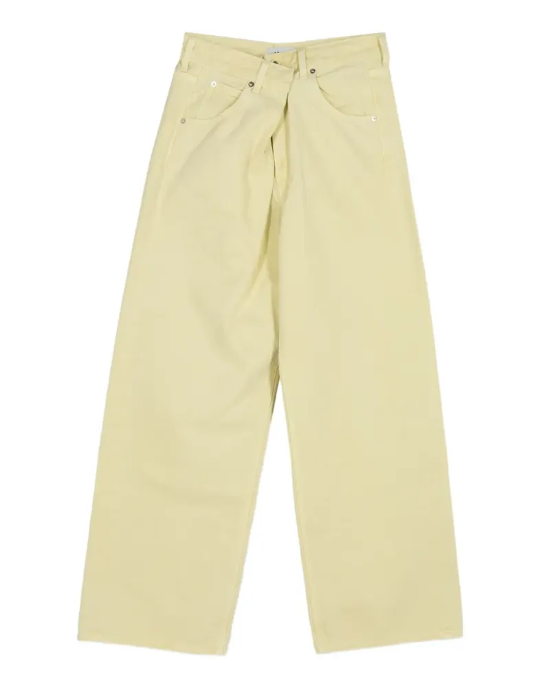 AGOLDE Vana Fold jeans - Gelb Gelb