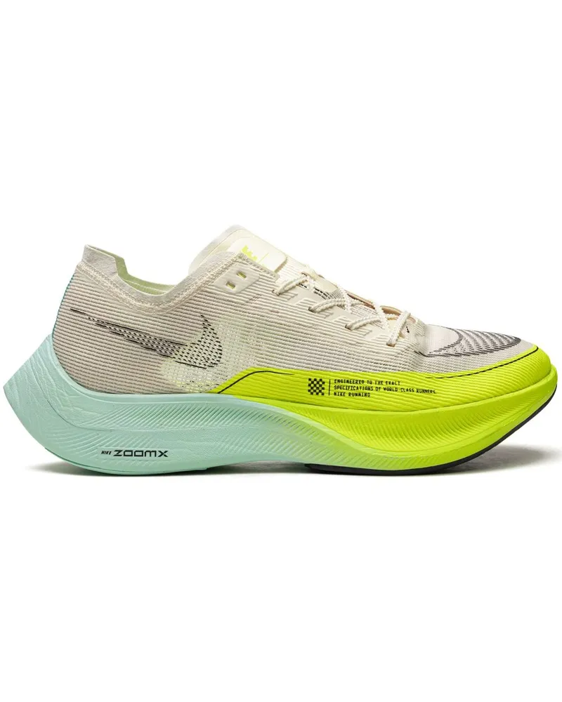 Nike ZoomX Vaporfly NEXT% 2 Coconut Milk/Ghost Green Sneakers - Nude Nude