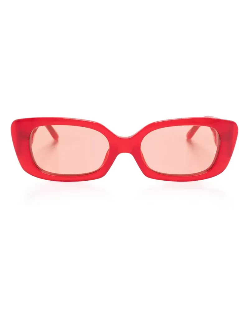 Magda Butrym Verzierte Sonnenbrille - Rot Rot