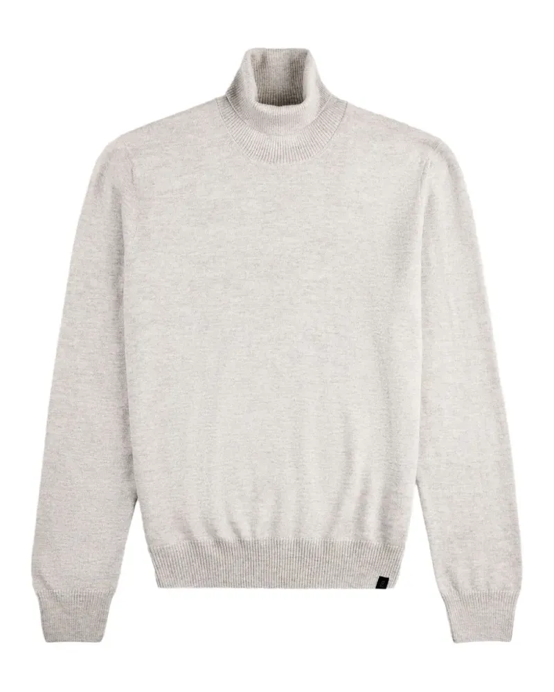 Fay Klassischer Rollkragenpullover - Nude Nude