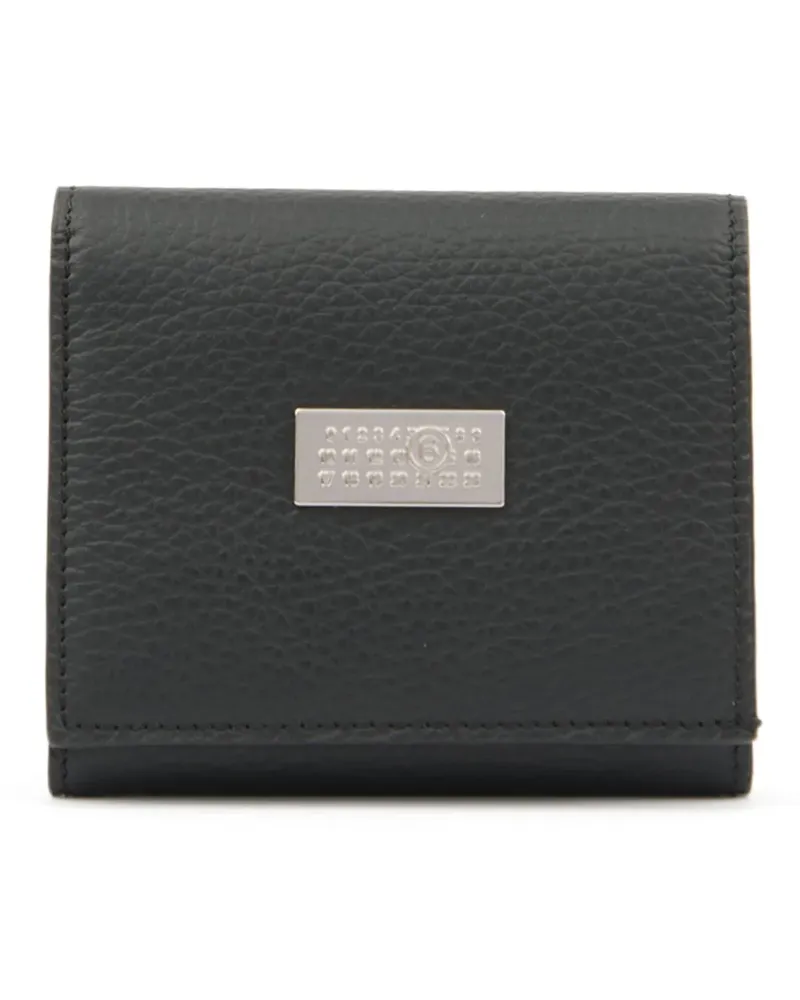 Maison Margiela Numeric Portemonnaie mit Klappe - Schwarz Schwarz
