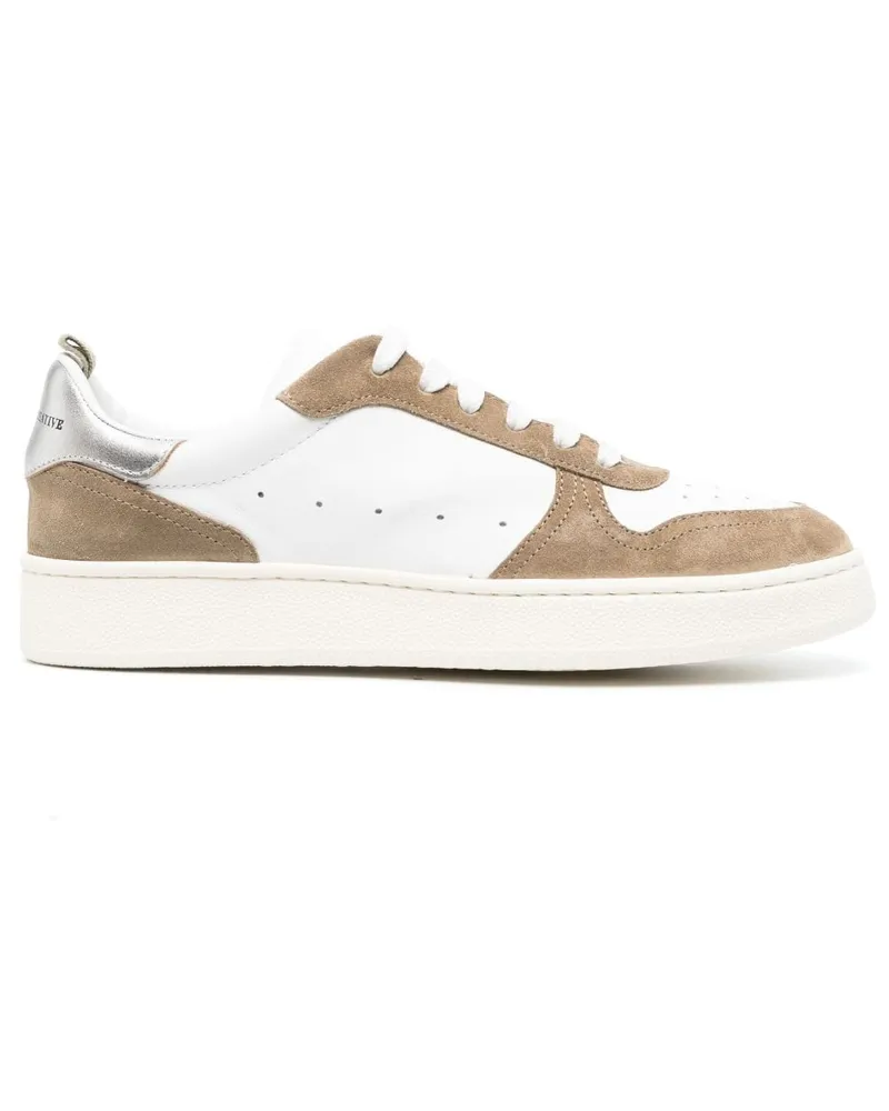 Officine Creative Italia Sneakers mit Einsätzen Nude