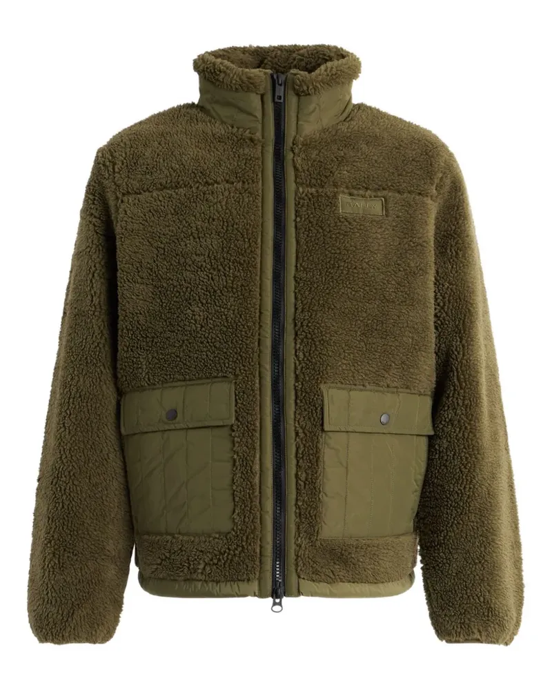 Bally Jacke mit Logo-Stickerei - Grün Grün