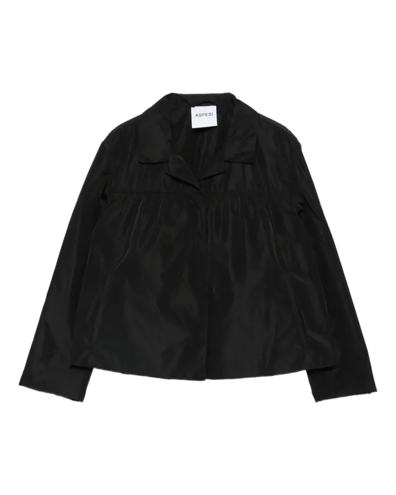 ASPESI buttoned long-sleeve jacket - Schwarz Schwarz