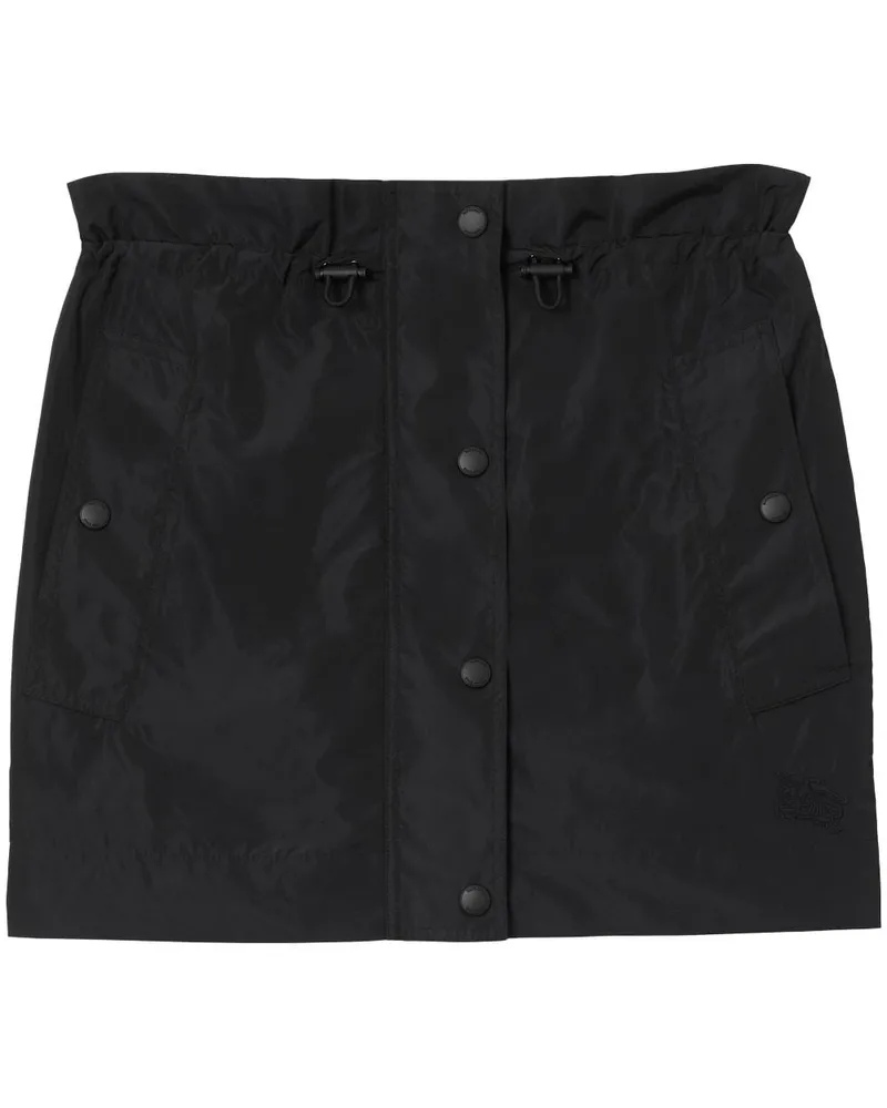 Burberry Rock mit hohem Bund - Schwarz Schwarz