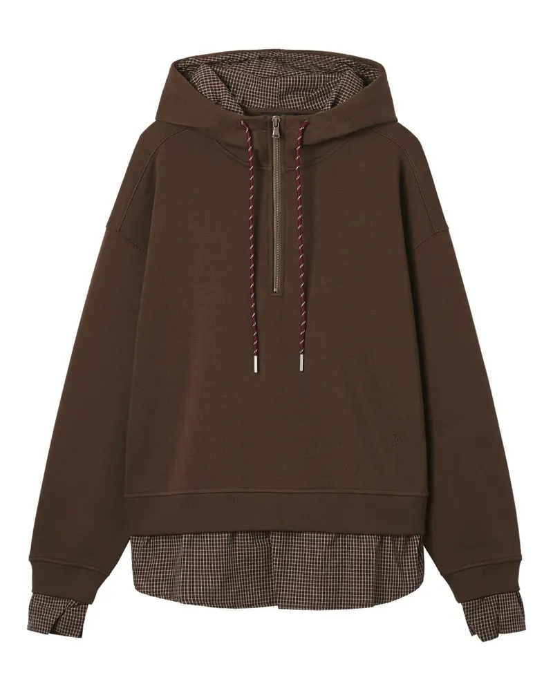 Tout a Coup zip hoodie - Braun Braun