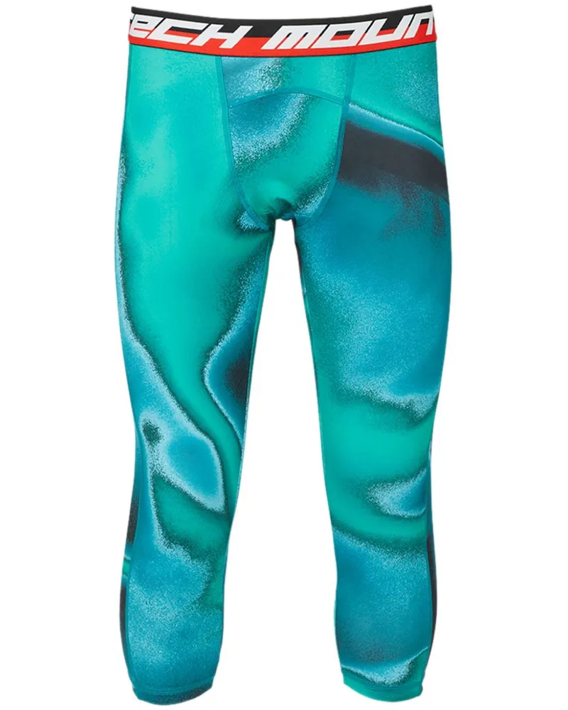 Aztech Mountain Leggings mit abstraktem Muster - Blau Blau