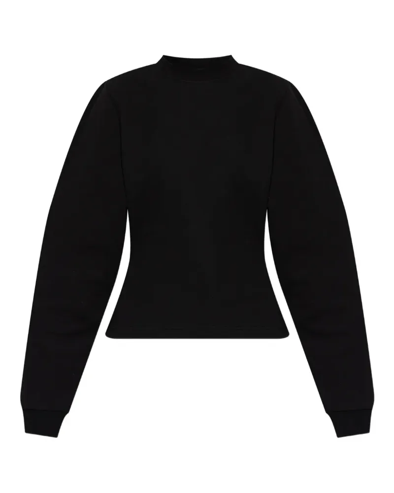 Balenciaga Klassisches Langarmshirt - Schwarz Schwarz