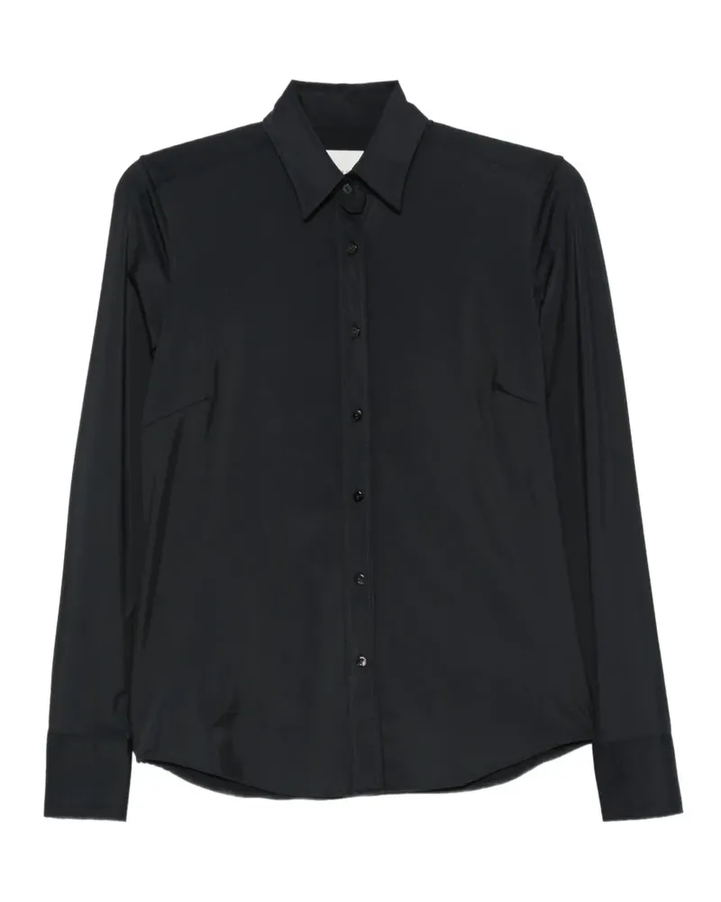 XACUS long-sleeve button-up shirt - Schwarz Schwarz
