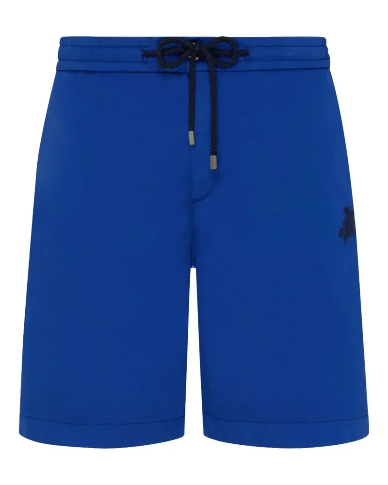 Vilebrequin Badeshorts mit Schildkröten-Stickerei - Blau Blau