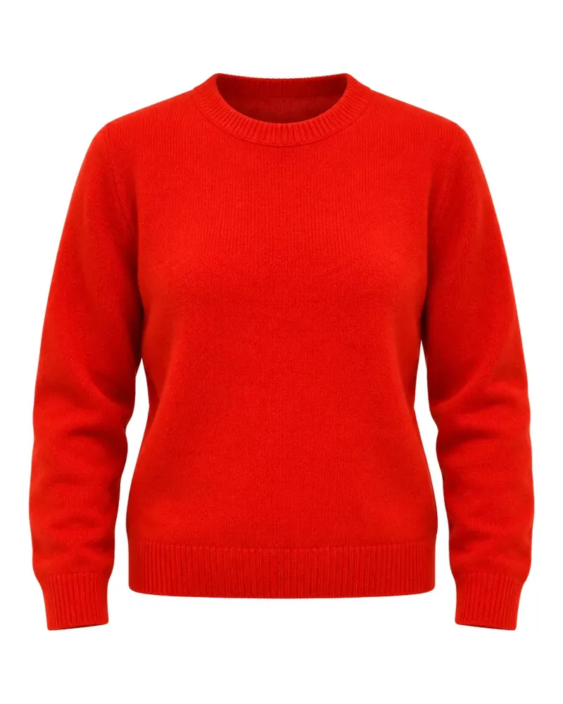 Drykorn Fida Pullover mit rundem Ausschnitt - Rot Rot