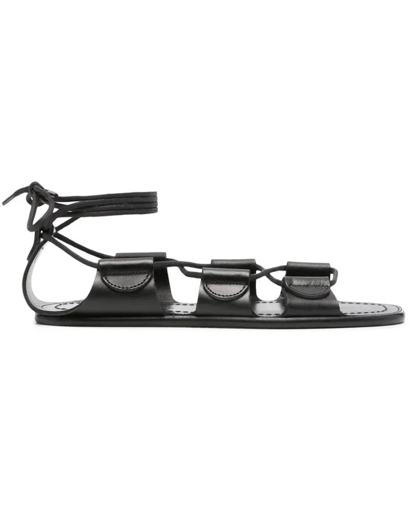 Maison Margiela Sandalen mit Schnürung - Schwarz Schwarz