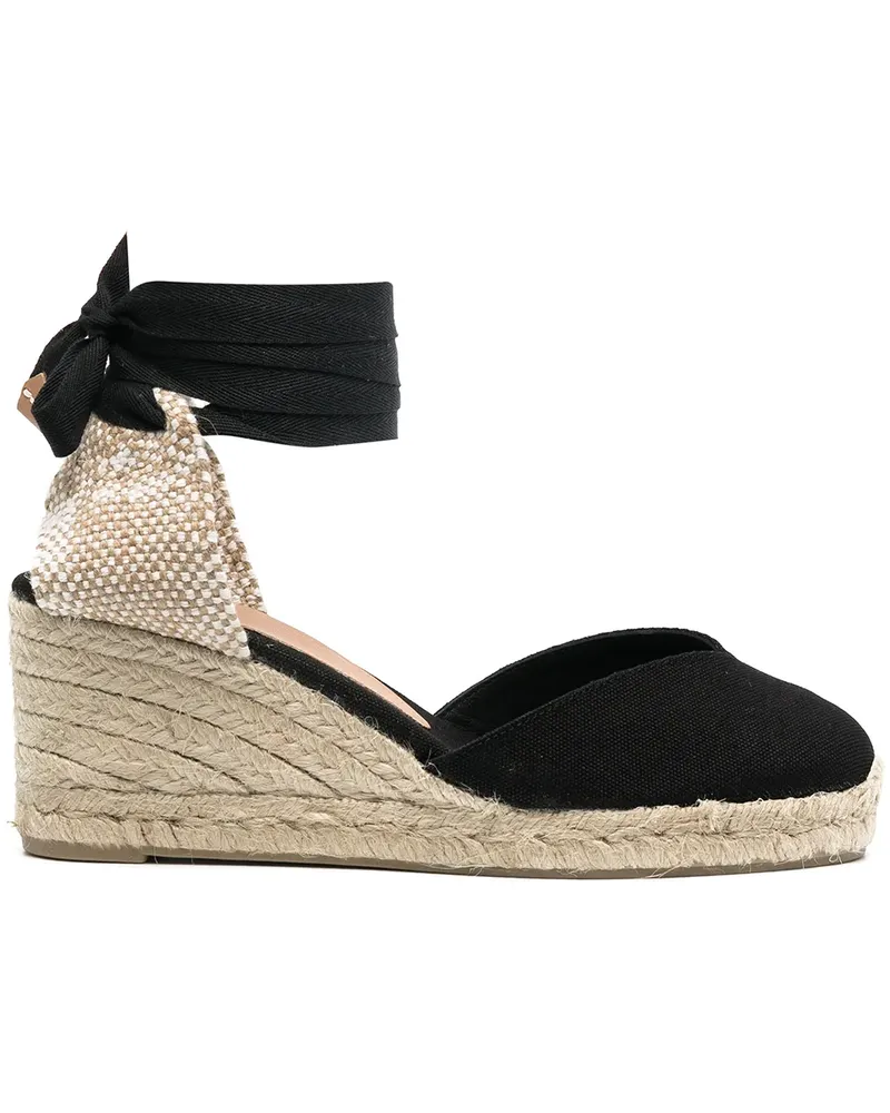 Castañer Chiara Wedge-Espadrilles - Schwarz Schwarz