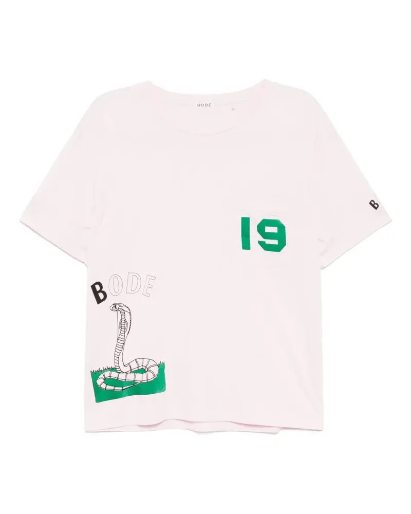 BODE Cobra T-Shirt - Rosa Rosa
