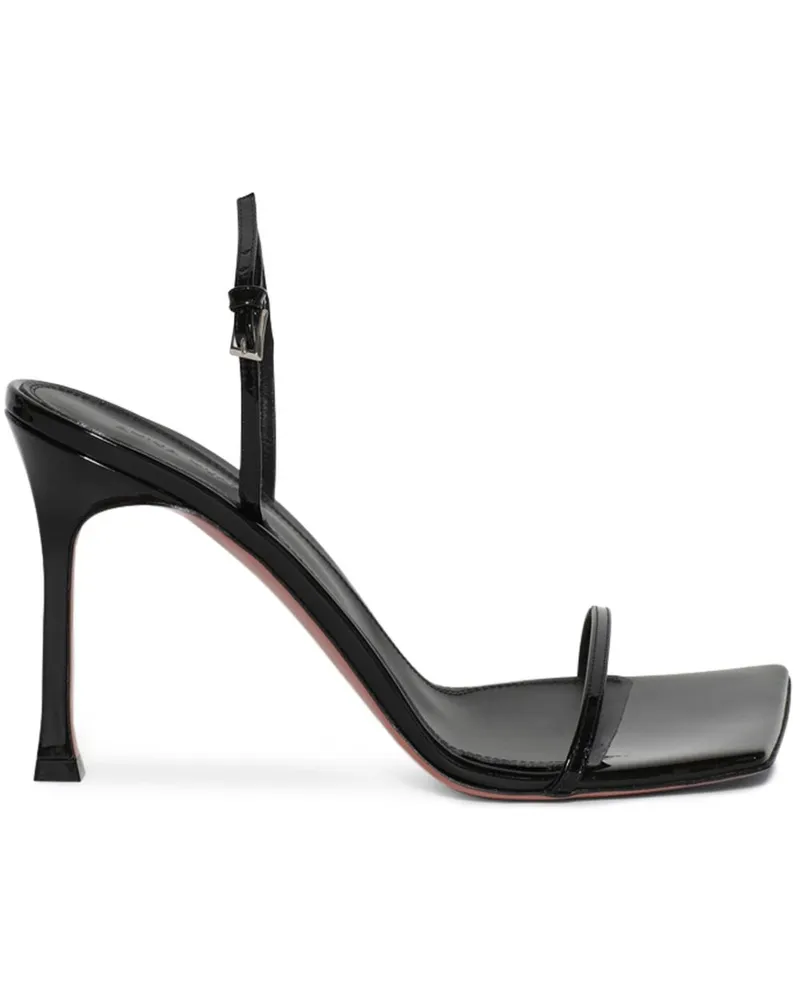 Amina Muaddi Maya Pumps 95mm - Schwarz Schwarz