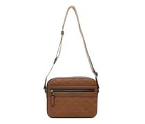 Jet Set Kuriertasche - Braun