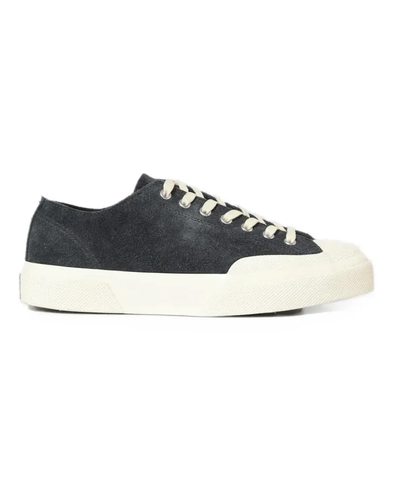 Superga Works Sneakers aus Wildleder mit Einsätzen - Blau Blau