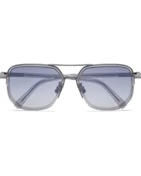 Ermenegildo Zegna Transparente Sonnenbrille Violett