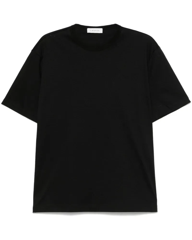 Lanvin Essential T-Shirt - Schwarz Schwarz