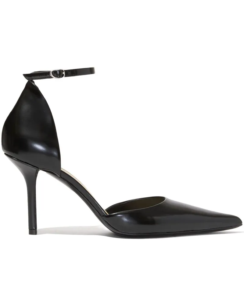 Proenza Schouler Slash Ankle Strap Pumps - Schwarz Schwarz