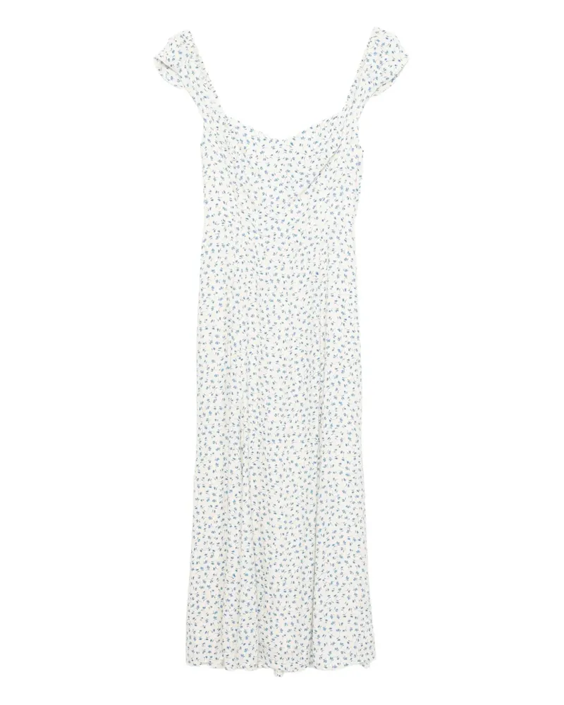 Reformation BRYSON Kleid - Weiß Weiß