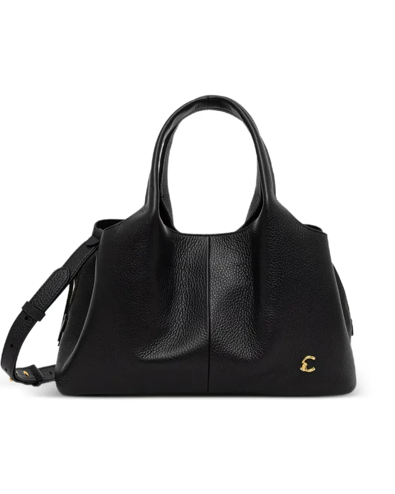 Coccinelle Handtasche aus gekörntem Leder - Schwarz Schwarz