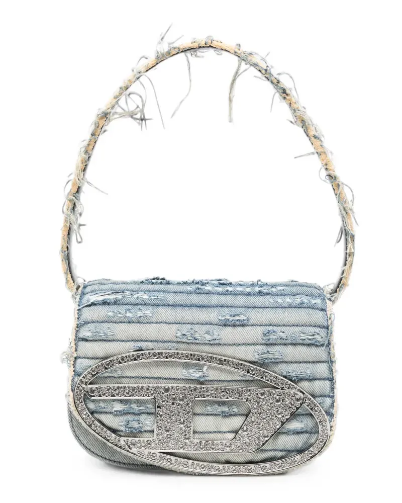 Diesel 1DR Schultertasche mit Henkel - Blau Blau