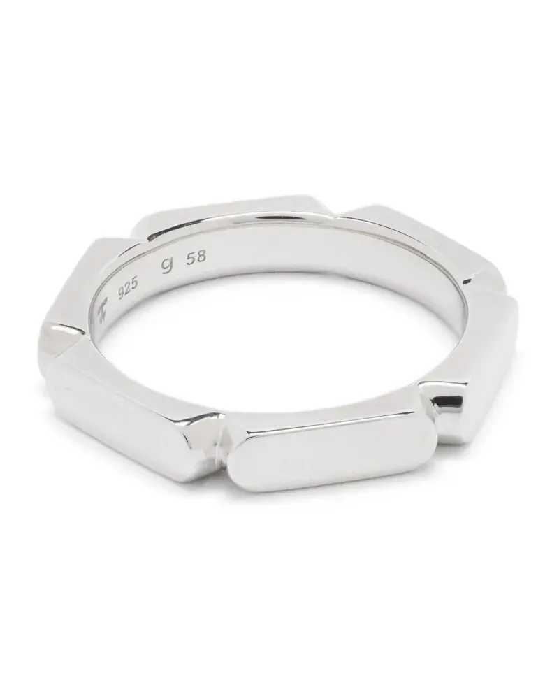 Tom Wood slim Umi band ring - Silber Silber