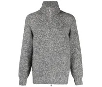 Cardigan mit Raglanärmeln - Grau
