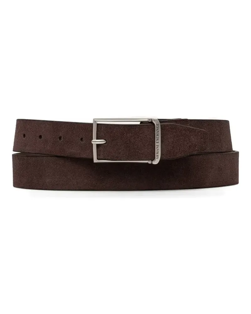 Armani Exchange suede belt - Braun Braun