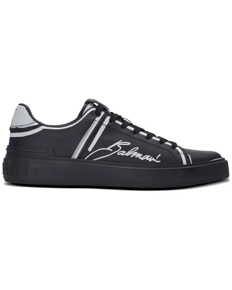 Balmain B-Court' Sneakers - Schwarz Schwarz